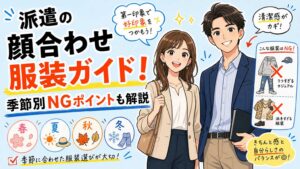 派遣の面接（登録会・顔合わせ）の服装は？季節ごとの服装や気を付けるポイントを解説