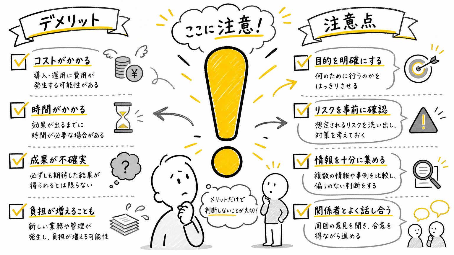 無期雇用派遣のデメリットと注意すべき点